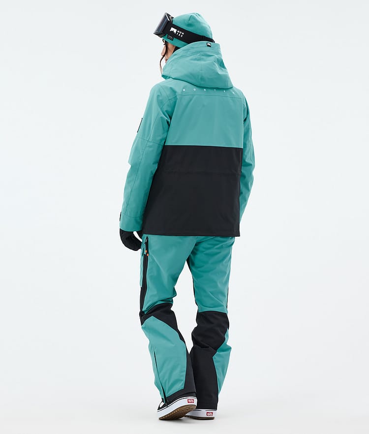 Montec Doom W Snowboardjacka Dam Turquoise/Black, Bild 5 av 11