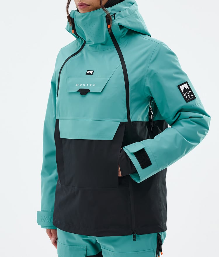 Montec Doom W Snowboardjacka Dam Turquoise/Black, Bild 8 av 11