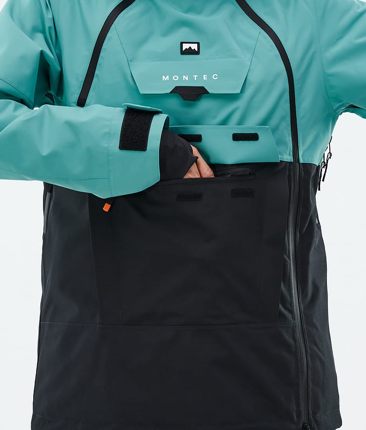 Montec Doom W Snowboardjacka Dam Turquoise/Black, Bild 9 av 11