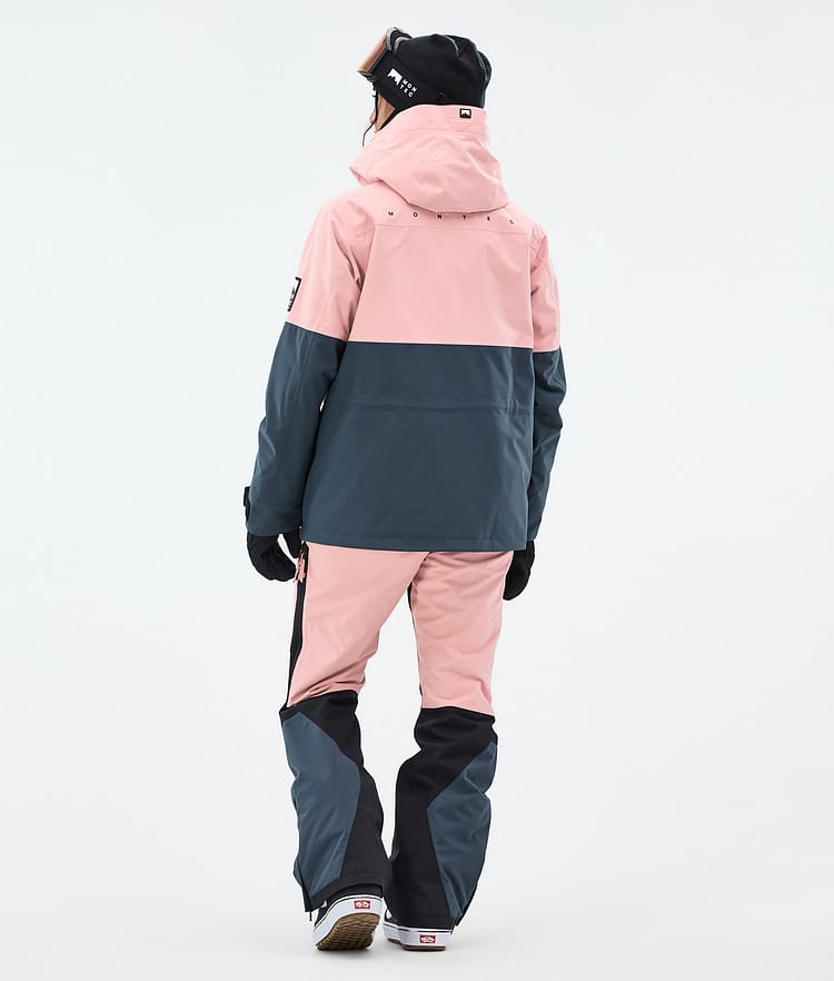 Montec Doom W Snowboardjacka Dam Soft Pink/Black/Metal Blue, Bild 5 av 11