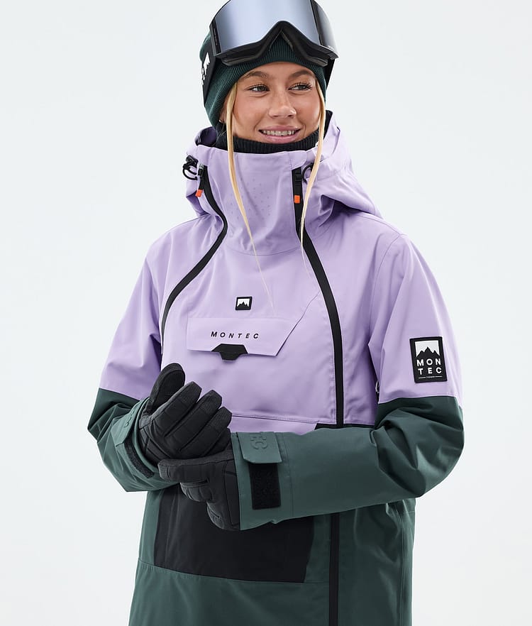 Montec Doom W Snowboardjacka Dam Faded Violet/Black/Dark Atlantic, Bild 2 av 11