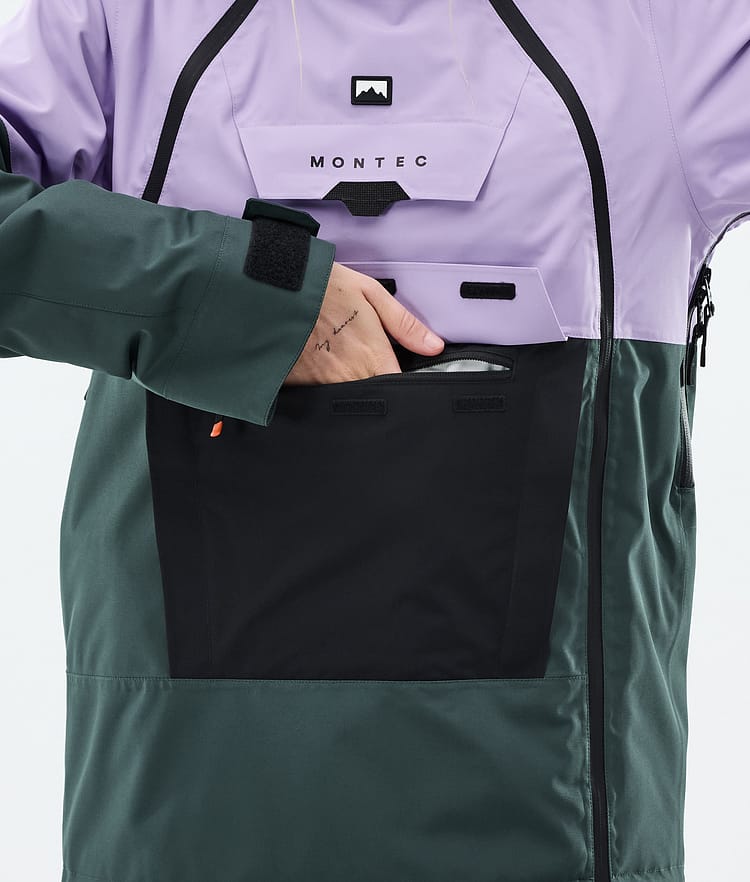 Montec Doom W Snowboardjacka Dam Faded Violet/Black/Dark Atlantic, Bild 9 av 11