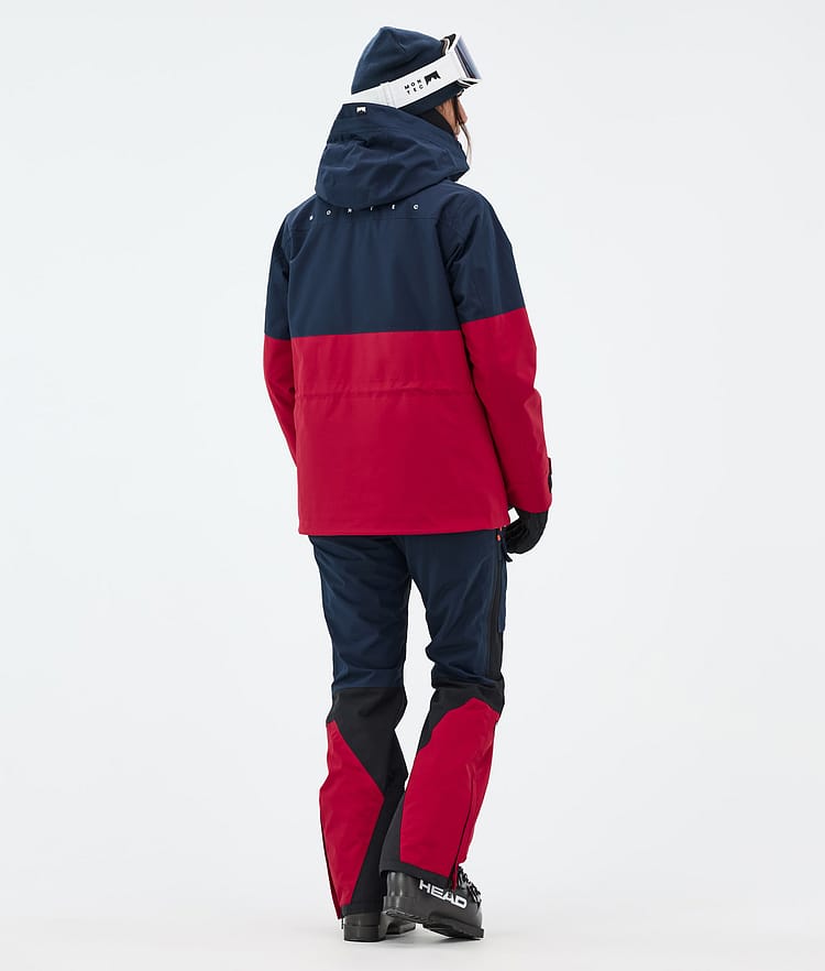 Montec Doom W Skidjacka Dam Dark Blue/Black/Deep Red, Bild 5 av 11