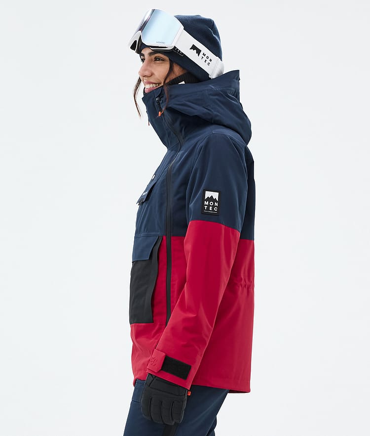 Montec Doom W Skidjacka Dam Dark Blue/Black/Deep Red, Bild 6 av 11