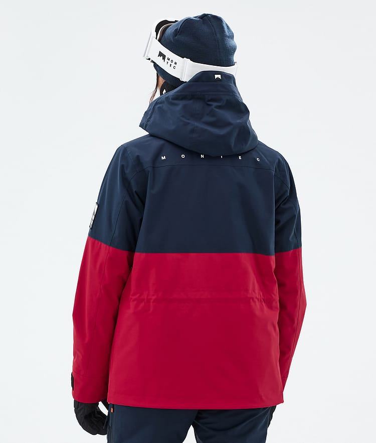 Montec Doom W Skidjacka Dam Dark Blue/Black/Deep Red, Bild 7 av 11