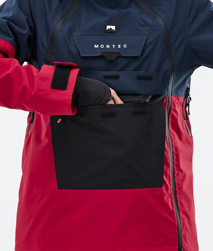 Montec Doom W Skidjacka Dam Dark Blue/Black/Deep Red, Bild 9 av 11