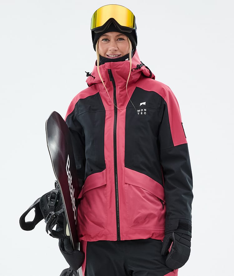 Montec Morpheus W Snowboardjacka Dam Light Red/Black, Bild 1 av 10