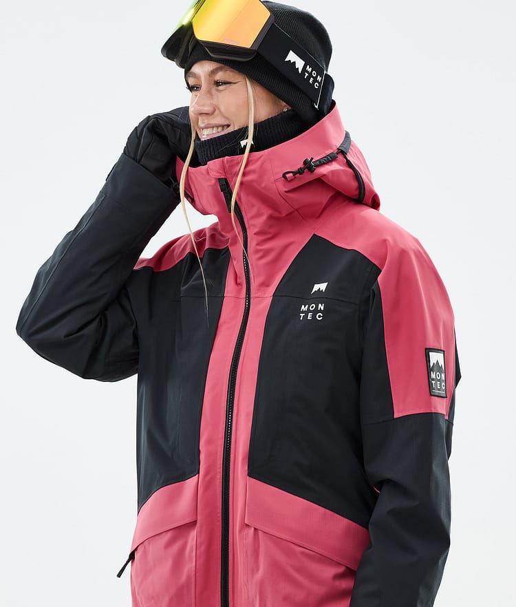Montec Morpheus W Snowboardjacka Dam Light Red/Black, Bild 2 av 10