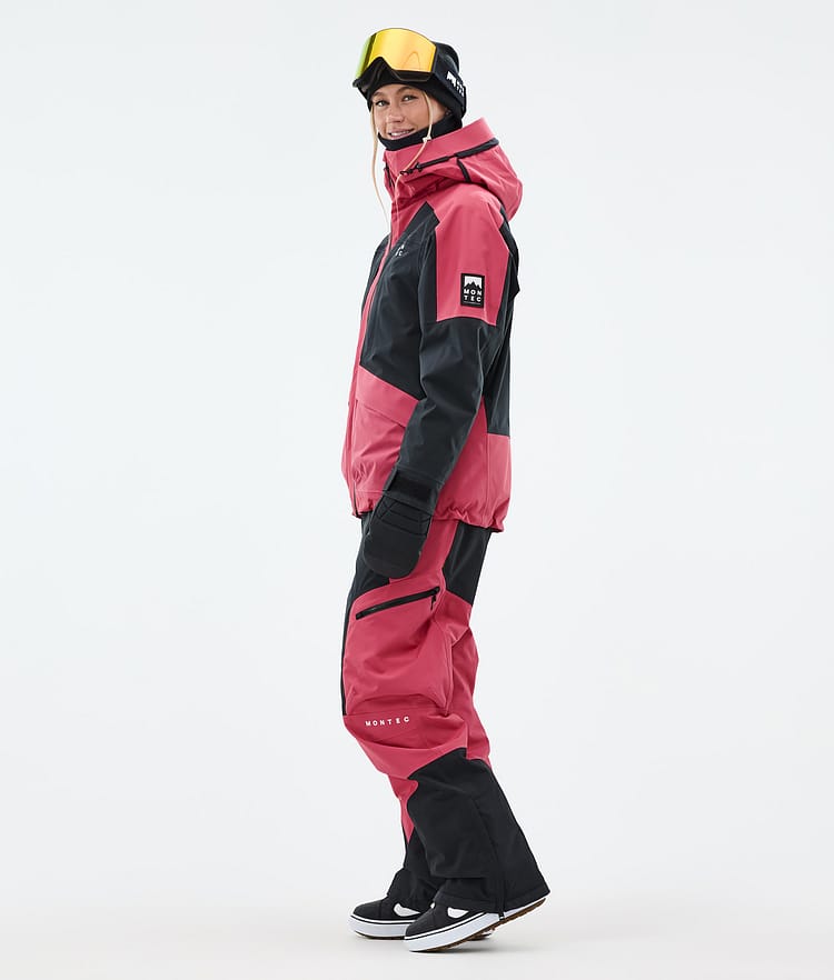 Montec Morpheus W Snowboardjacka Dam Light Red/Black, Bild 4 av 10