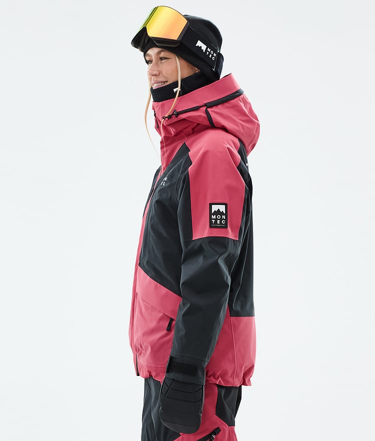 Montec Morpheus W Snowboardjacka Dam Light Red/Black, Bild 6 av 10