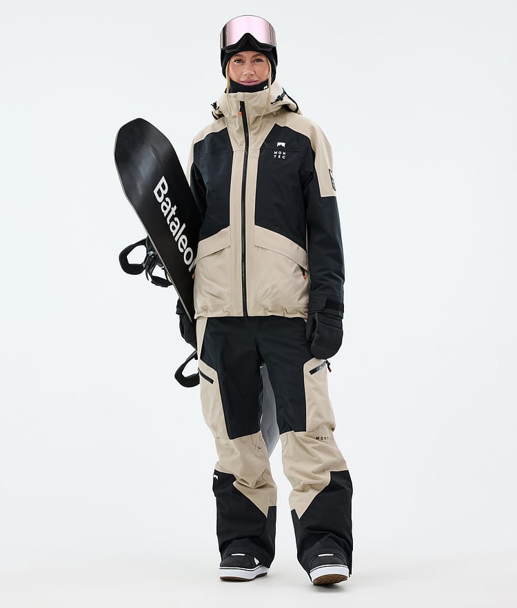 Montec Morpheus W Snowboardjacka Dam Sand/Black, Bild 3 av 10