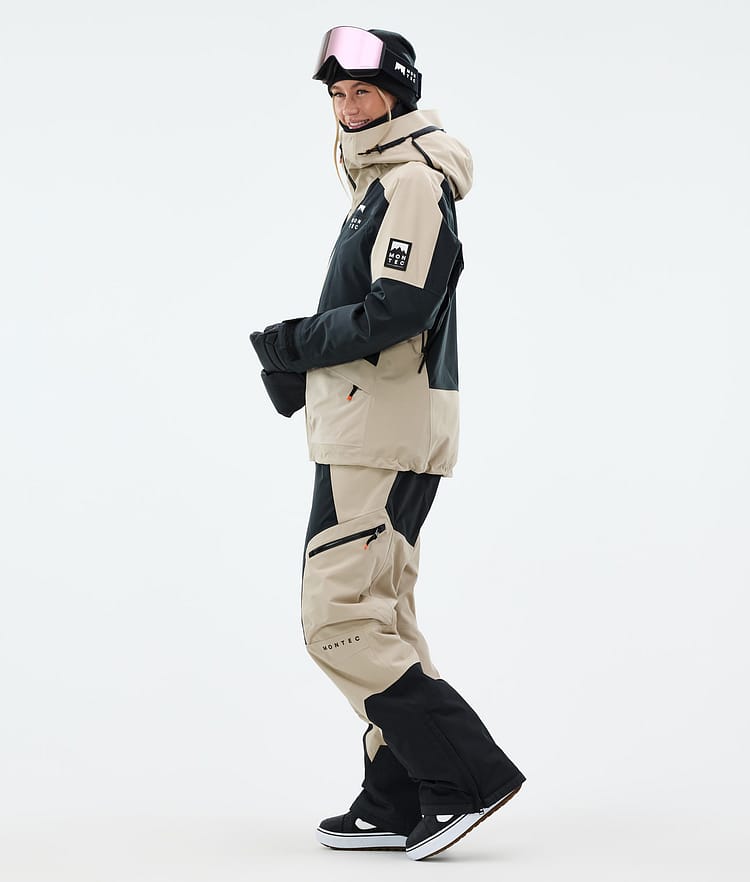 Montec Morpheus W Snowboardjacka Dam Sand/Black, Bild 4 av 10