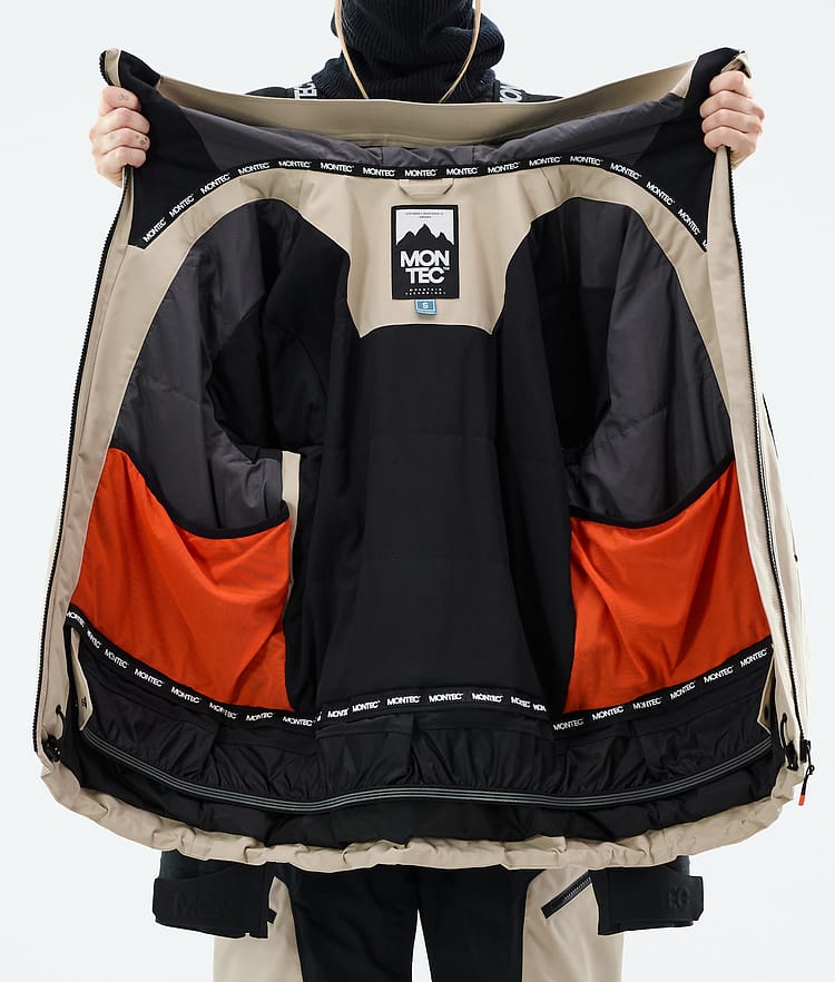 Montec Morpheus W Snowboardjacka Dam Sand/Black, Bild 10 av 10