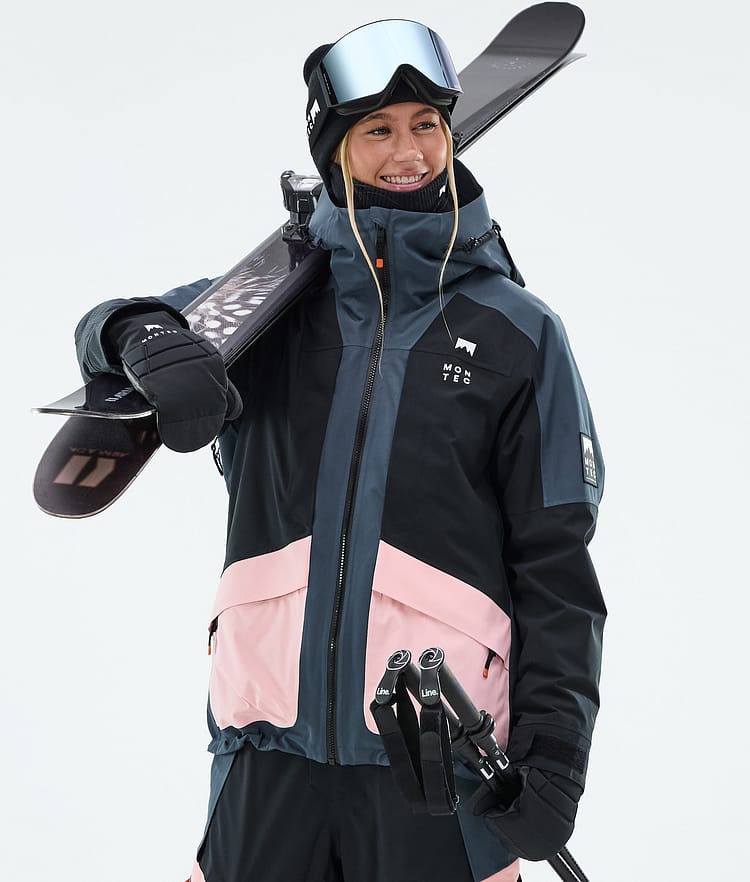 Montec Morpheus W Skidjacka Dam Metal Blue/Black/Soft Pink, Bild 1 av 10