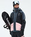Montec Morpheus W Snowboardjacka Dam Metal Blue/Black/Soft Pink