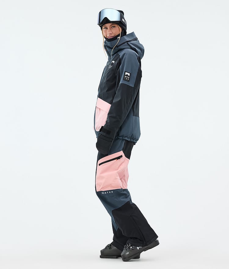 Montec Morpheus W Skidjacka Dam Metal Blue/Black/Soft Pink, Bild 4 av 10