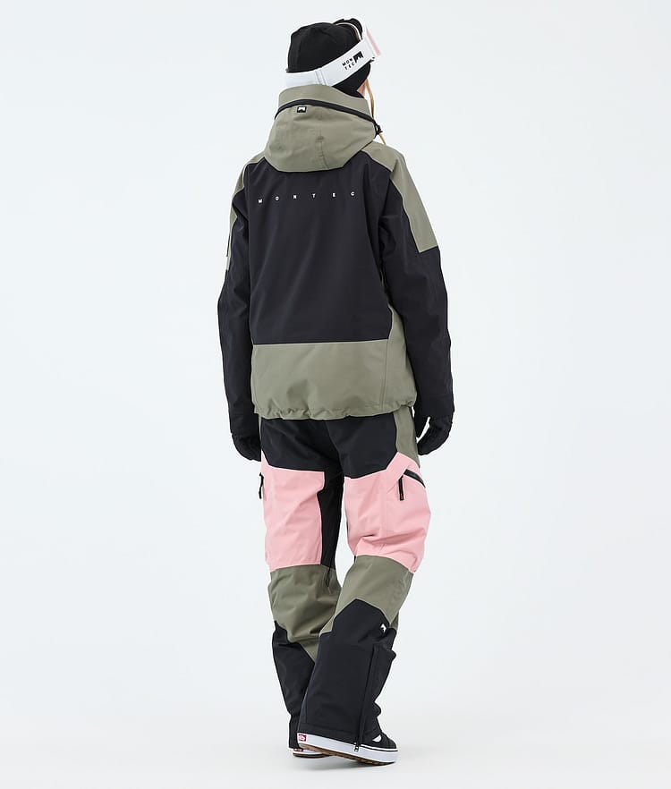 Montec Morpheus W Snowboardjacka Dam Greenish/Black/Soft Pink, Image 3 of 9
