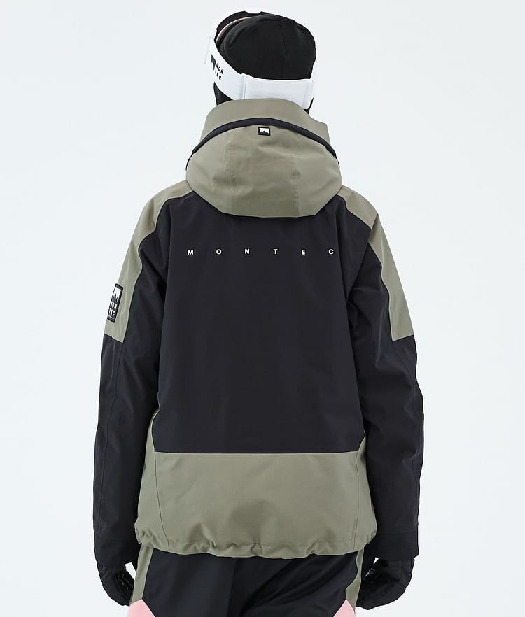Montec Morpheus W Snowboardjacka Dam Greenish/Black/Soft Pink, Image 6 of 9