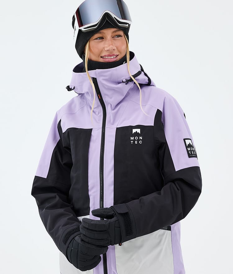Montec Morpheus W Snowboardjacka Dam Faded Violet/Black/Light Grey, Image 4 of 9