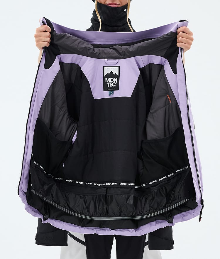 Montec Morpheus W Snowboardjacka Dam Faded Violet/Black/Light Grey, Image 9 of 9