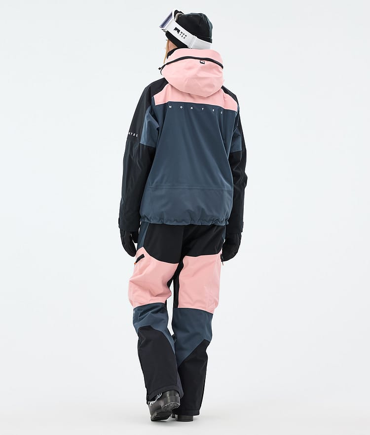 Montec Oracle W Skidjacka Dam Soft Pink/Black/Metal Blue, Bild 5 av 10