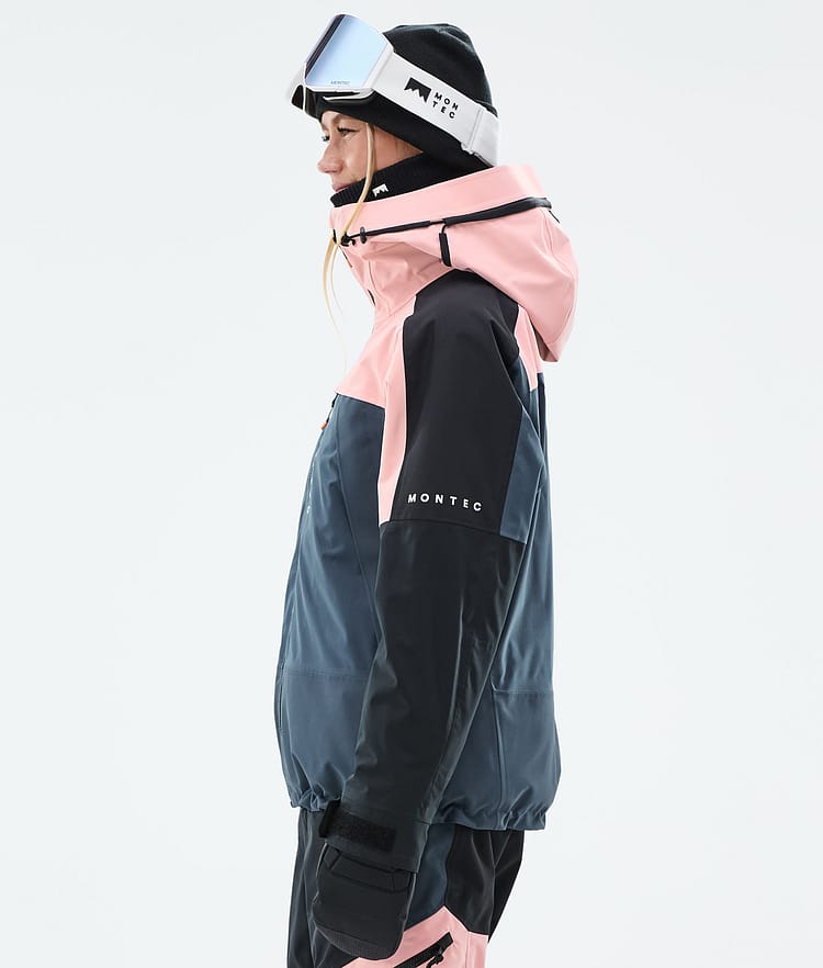 Montec Oracle W Skidjacka Dam Soft Pink/Black/Metal Blue, Bild 6 av 10