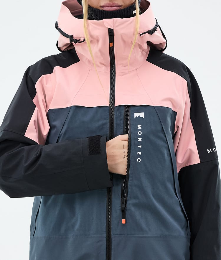 Montec Oracle W Skidjacka Dam Soft Pink/Black/Metal Blue, Bild 9 av 10