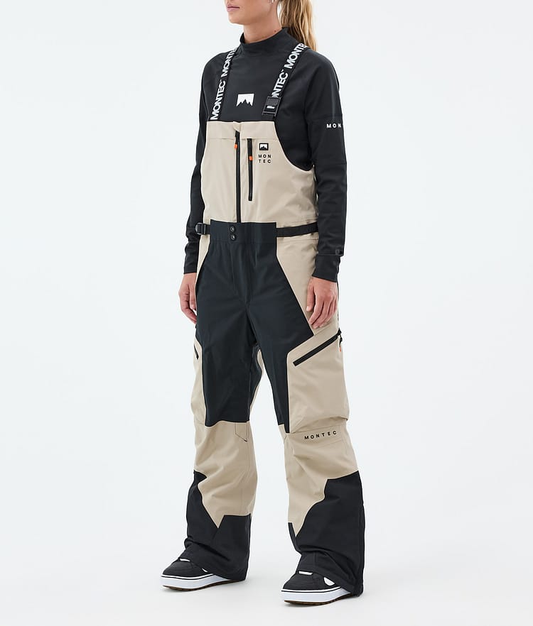 Montec Dozer W Snowboardbyxa Dam Sand/Black, Bild 1 av 6