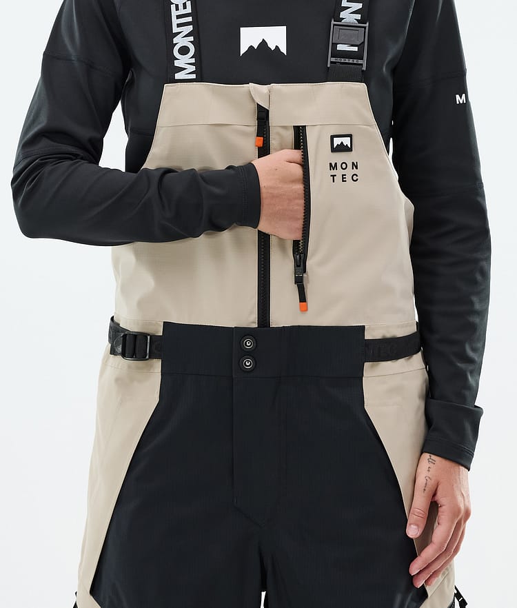 Montec Dozer W Snowboardbyxa Dam Sand/Black, Bild 5 av 6