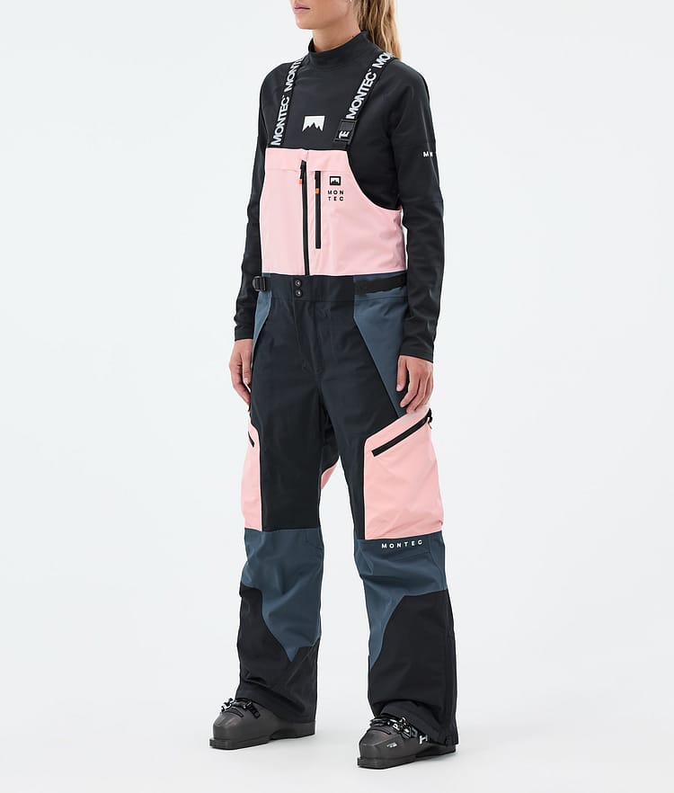 Montec Dozer W Skidbyxa Dam Soft Pink/Black/Metal Blue, Bild 1 av 6