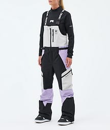 Montec Dozer W Snowboardbyxa Dam Light Grey/Black/Faded Violet