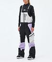 Montec Dozer W Snowboardbyxa Dam Light Grey/Black/Faded Violet