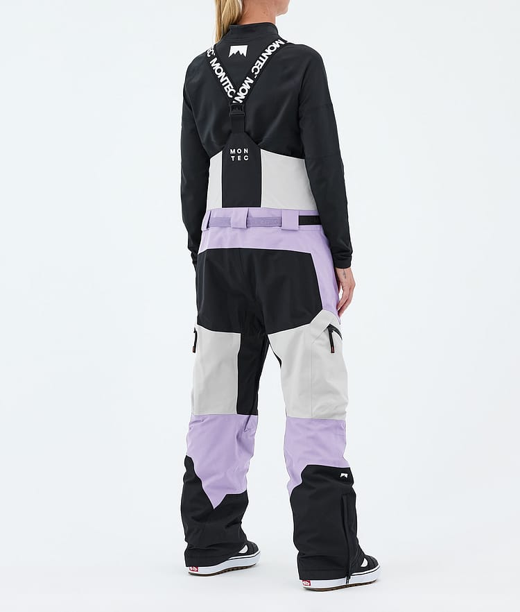 Montec Dozer W Snowboardbyxa Dam Light Grey/Black/Faded Violet, Image 4 of 7