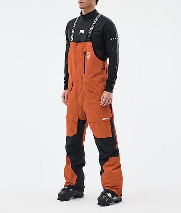 Montec Fawk Skidbyxa Man Burned Orange/Black
