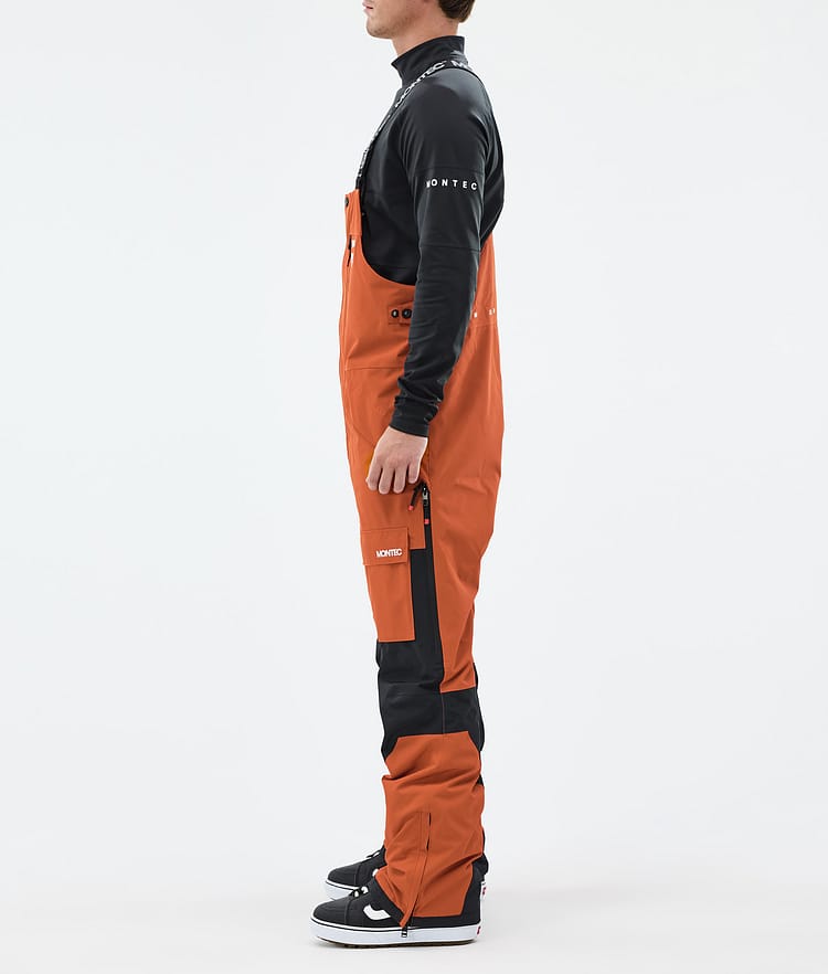 Montec Fawk Snowboardbyxa Herr Burned Orange/Black, Bild 2 av 6