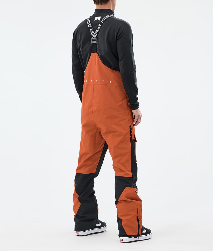 Montec Fawk Snowboardbyxa Herr Burned Orange/Black, Bild 3 av 6