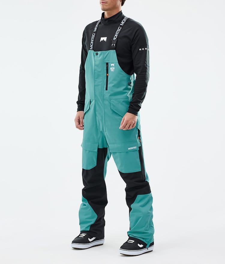 Montec Fawk Snowboardbyxa Herr Turquoise/Black, Bild 1 av 6