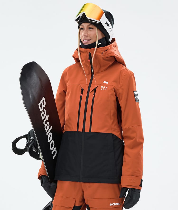Montec Moss W Snowboardjacka Dam Burned Orange/Black, Bild 1 av 10