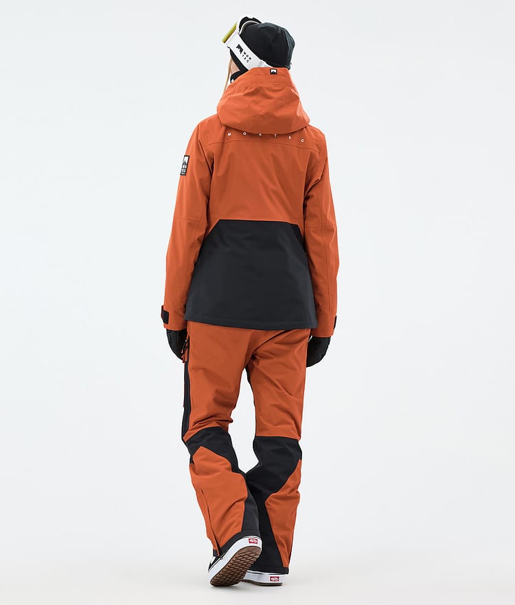 Montec Moss W Snowboardjacka Dam Burned Orange/Black, Bild 5 av 10