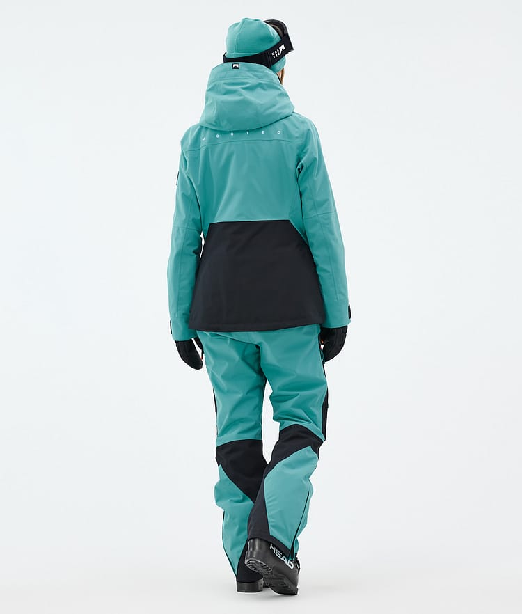 Montec Moss W Skidjacka Dam Turquoise/Black, Bild 5 av 10