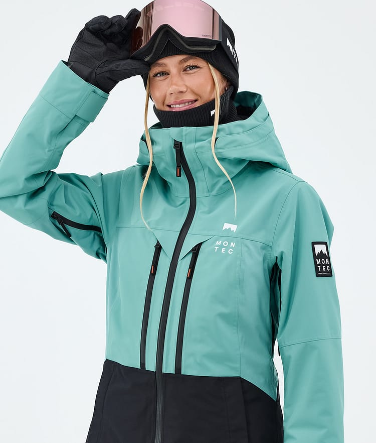 Montec Moss W Snowboardjacka Dam Turquoise/Black, Image 4 of 9
