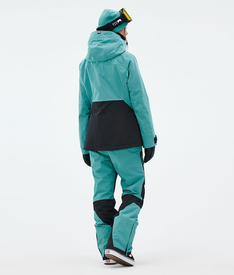 Montec Moss W Snowboardjacka Dam Turquoise/Black, Bild 5 av 10