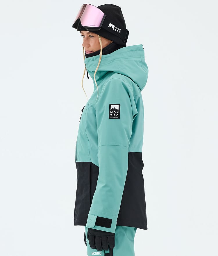 Montec Moss W Snowboardjacka Dam Turquoise/Black, Image 5 of 9