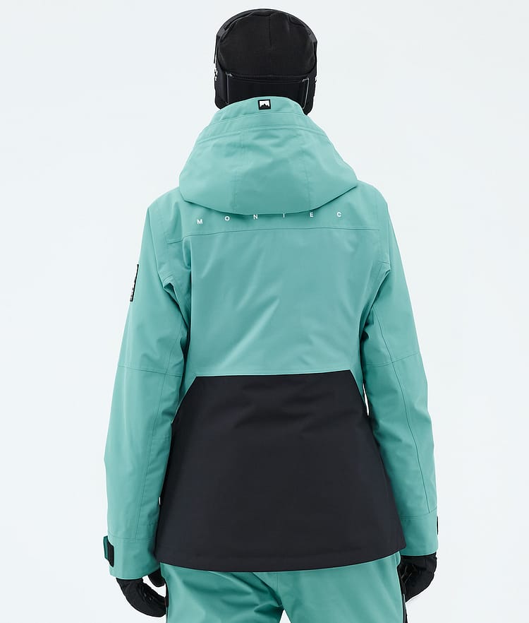 Montec Moss W Snowboardjacka Dam Turquoise/Black, Image 6 of 9