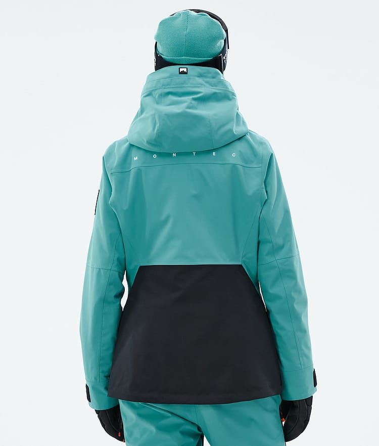 Montec Moss W Snowboardjacka Dam Turquoise/Black, Bild 7 av 10