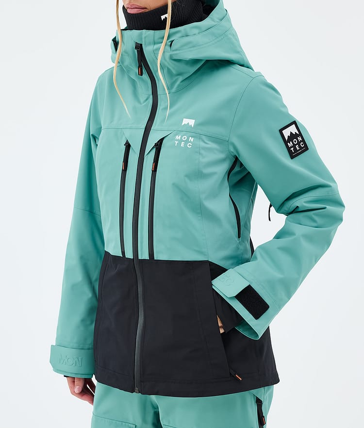 Montec Moss W Snowboardjacka Dam Turquoise/Black, Image 7 of 9