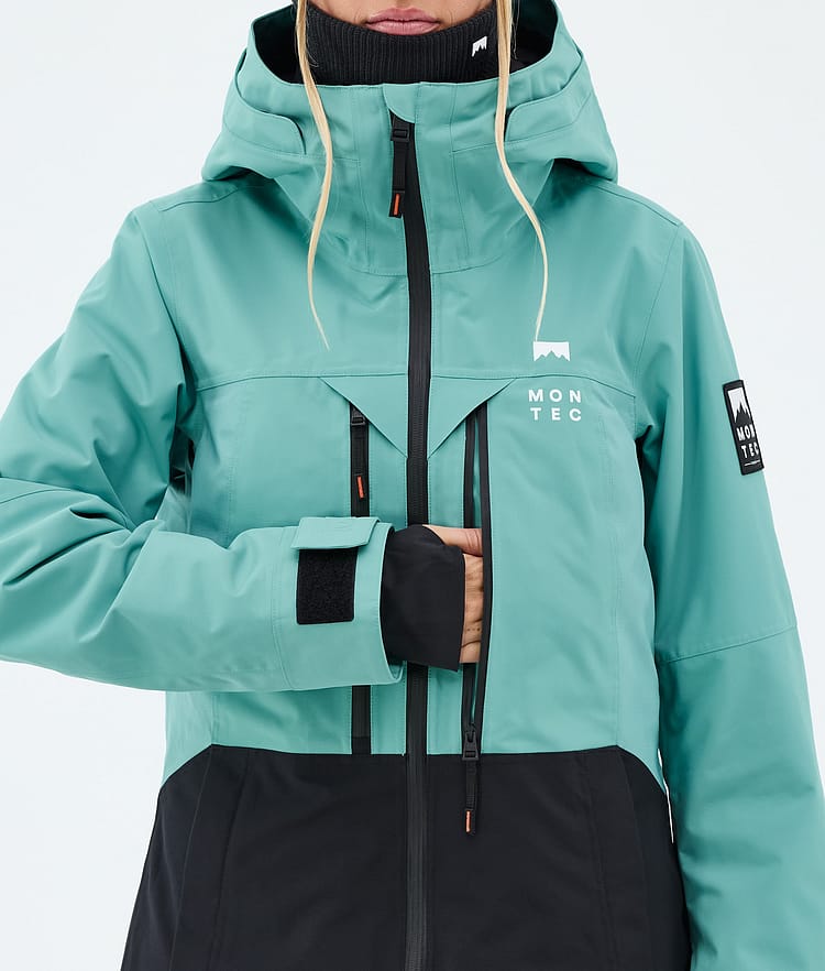 Montec Moss W Snowboardjacka Dam Turquoise/Black, Image 8 of 9