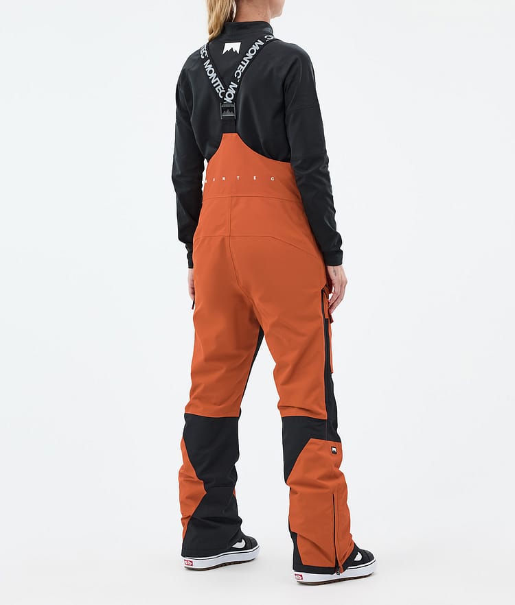 Montec Fawk W Snowboardbyxa Dam Burned Orange/Black, Bild 3 av 6