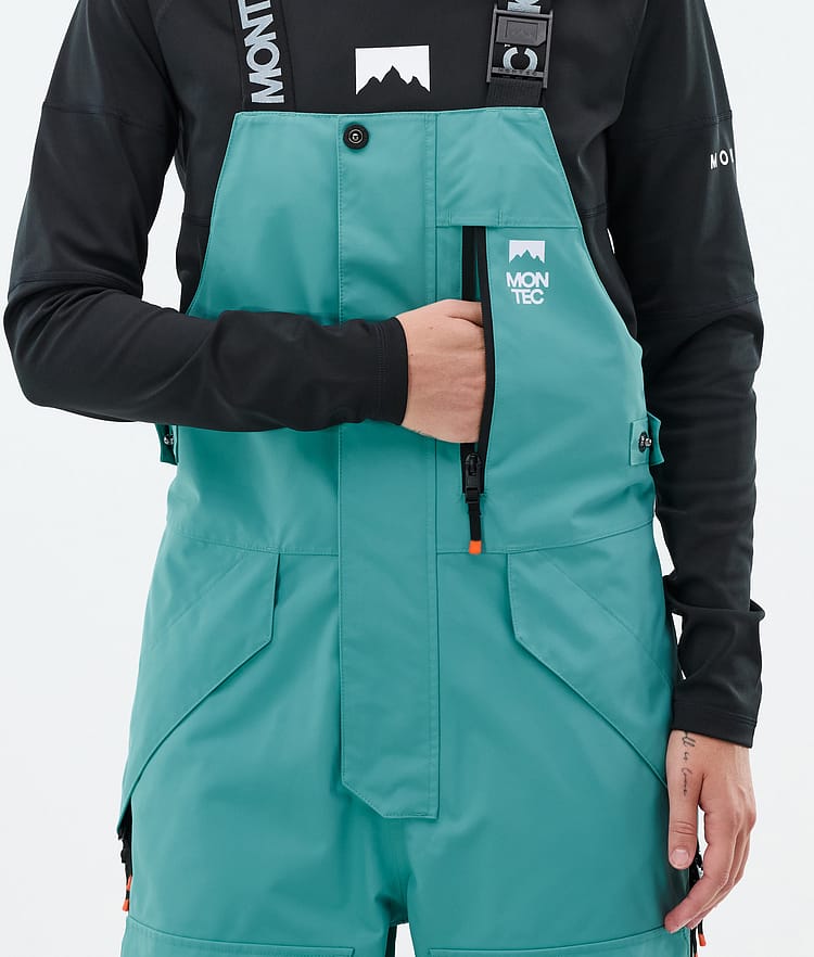 Montec Fawk W Skidbyxa Dam Turquoise/Black, Bild 6 av 7