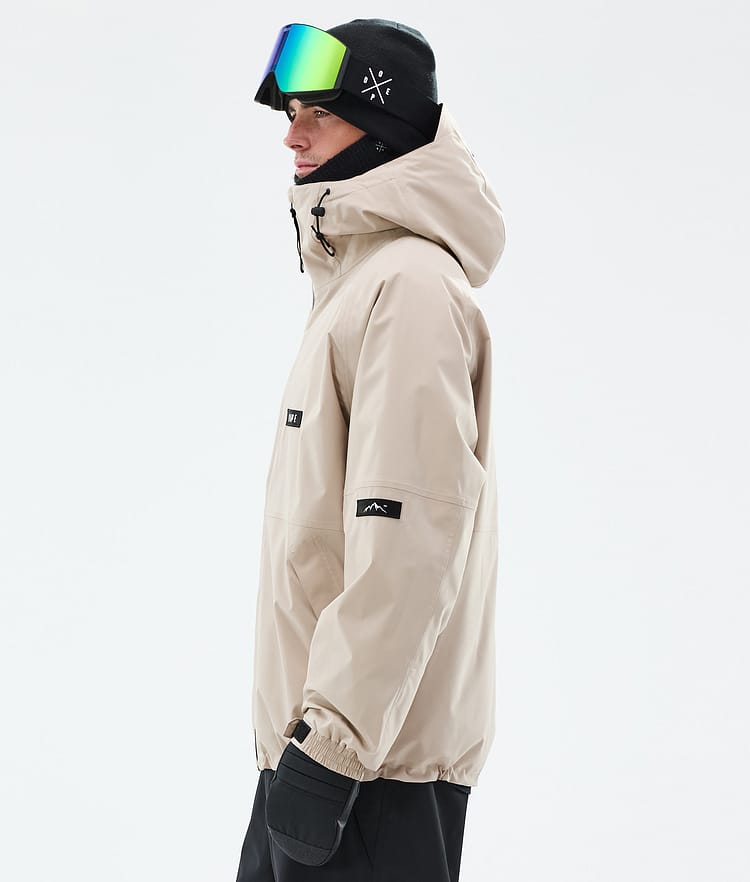 Dope Spartan Snowboardjacka Herr Sand, Bild 5 av 8